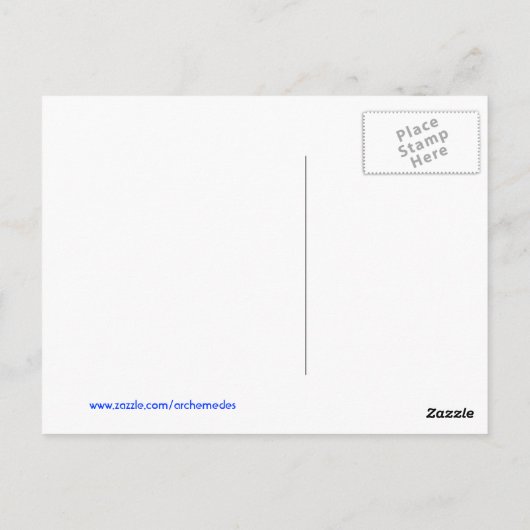 Amish Lächeln! Postkarte (Rückseite)