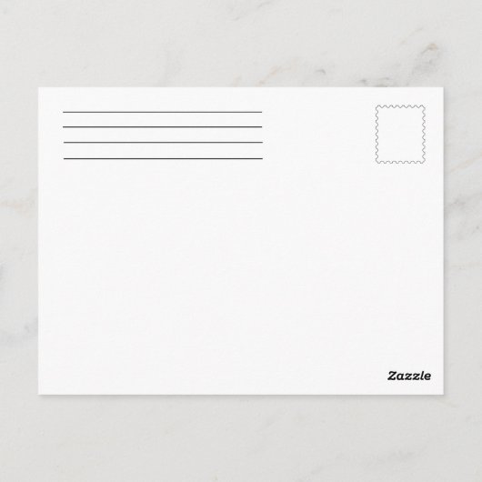 Amish Land Postkarte (Rückseite)