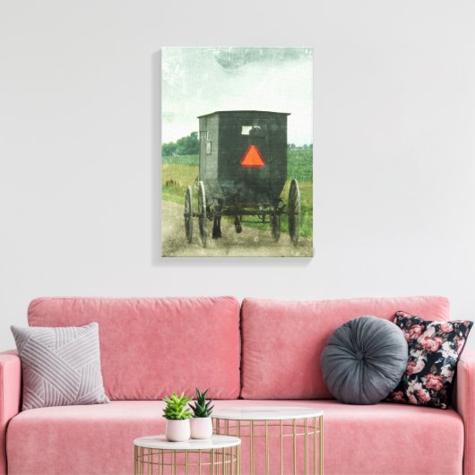 Amish Leinwanddruck (Insitu (Wohnzimmer))