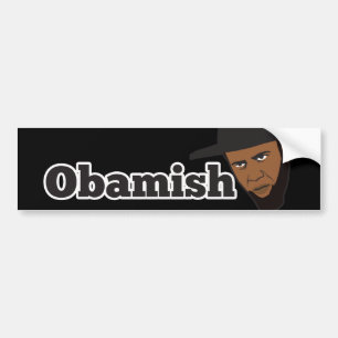 Amish Obama Autoaufkleber