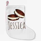 Amish Pennsylvania PA Dutch Foods Whoopie Pie Kleiner Weihnachtsstrumpf (Vorderseite)