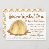 Amish Pennsylvania PA Niederländisch Food Festival Einladung (Vorne/Hinten)