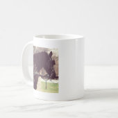 Amish Pferd Kaffeetasse (Vorderseite Links)