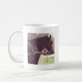 Amish Pferd Kaffeetasse (Links)