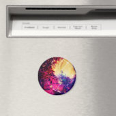 Amish Pferd und Buggy Trippy Art Magnet (In Situ (Geschirrspüler))