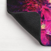 Amish Pferd und Buggy Trippy Art Mousepad (Ecke)