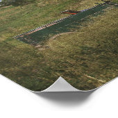 Amish Pferd und Hund Poster (Ecke)