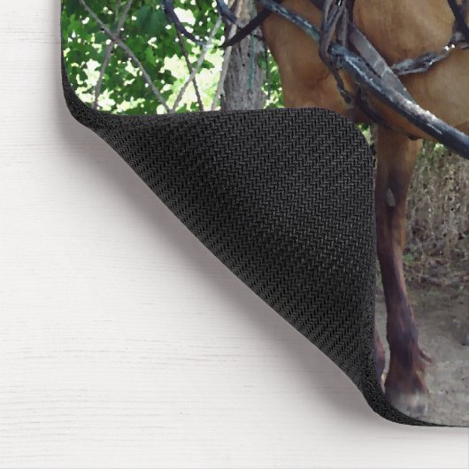 Amish Pferde Mousepad (Ecke)