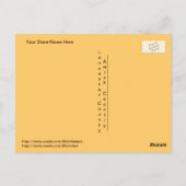 Amish Postcard. Amish Sprichwort. Speichern Postkarte (Rückseite)