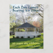 Amish Proverb Postcard Postkarte (Vorderseite)