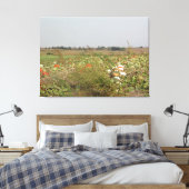 Amish Pumpkin Patch Farm Fotografie Wall Art Leinwanddruck (Insitu (Schlafzimmer))