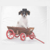 AMISH PUPPY FLEECEDECKE (Vorderseite (Horizontal))