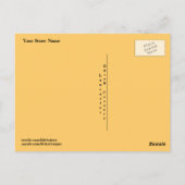 Amish Rainbow. Freunde Sprichwort. Postkarte (Rückseite)