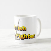 Amish Rake Fighting Champion Kaffeetasse (VorderseiteRechts)