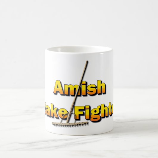 Amish Rake Fighting Champion Kaffeetasse (Mittel)