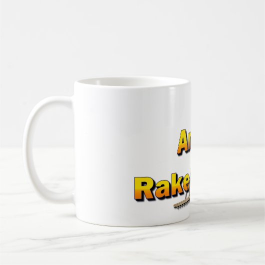 Amish Rake Fighting Champion Kaffeetasse (Links)