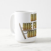 Amish Rake Fighting Champion Kaffeetasse (Vorderseite Links)