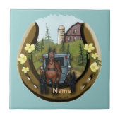 Amish Road Trip Flip Fliese (Vorderseite)