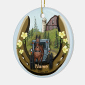 Amish Road Trip Ornament (Links)