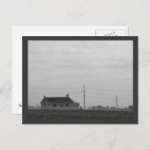 Amish Schoolhouse Postkarte (Vorne/Hinten)