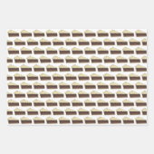 Amish Shoo Fly Pie Apple Dumpling Ginger Snaps Geschenkpapier Set (Vorderseite 3)