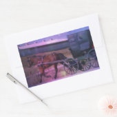 Amish Space Rechteckiger Aufkleber (Umschlag)