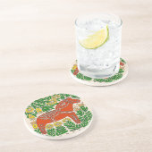 Amish Style Horse Drink Untersetzer (Seite)