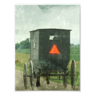 Amish Travel Fotodruck