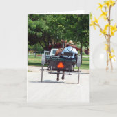 Amish Travel Karte (Gelbe Blume)