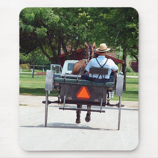 Amish Travel Mousepad (Vorne)