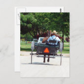 Amish Travel Postkarte (Vorne/Hinten)