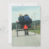 Amish Typ Einladung (Vorderseite)