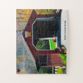 Amish überdachte Brücke Puzzle (Vertikal)