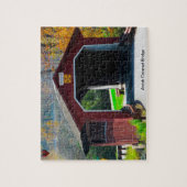 Amish überdachte Brücke Puzzle (Vertikal)