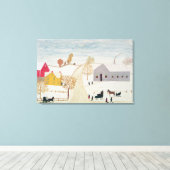 Amish Village Leinwanddruck (Insitu (Holzboden))