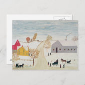 Amish Village Postkarte (Vorne/Hinten)