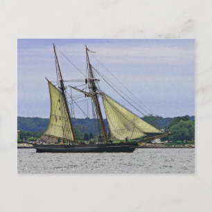 Amistad an der Themse Postkarte