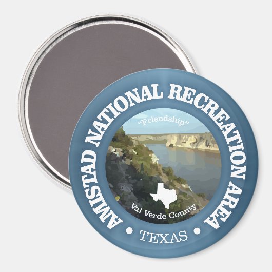 Amistad NRA Magnet (Vorderseite/Rückseite)