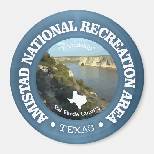 Amistad NRA Magnet (Vorne)