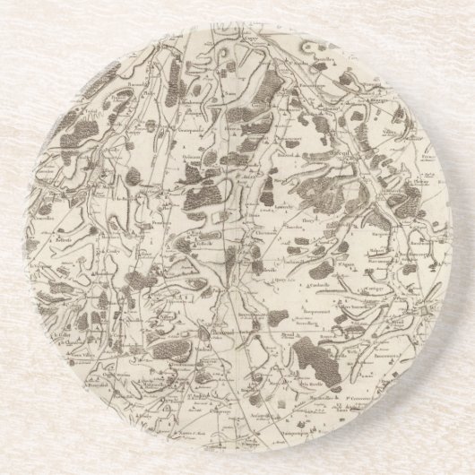 Amisten Sandstein Untersetzer (Vorne)