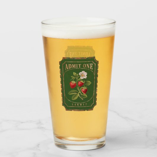 Amit one - Strawberry Glas (Rückseite (gefüllt))