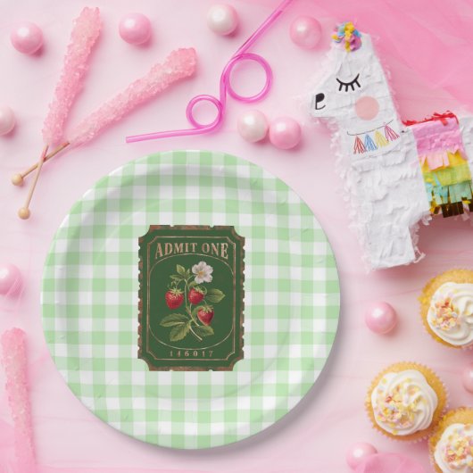 Amit one - Strawberry Pappteller (Party)