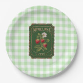 Amit one - Strawberry Pappteller (Vorderseite)