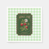 Amit one - Strawberry Serviette (Vorderseite)