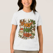 AMITA | HO HO HO Holiday Crew Tee (Vorderseite)