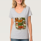 AMITA | HO HO HO Holiday Crew Tee (Vorderseite)