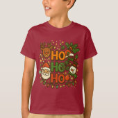 AMITA | HO HO HO Holiday Crew Tee (Vorderseite)