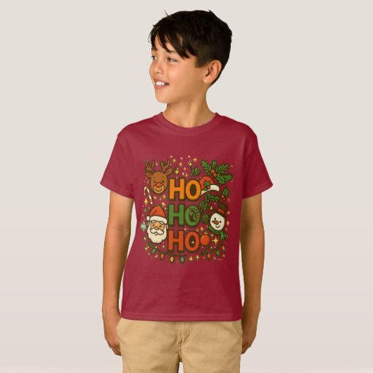 AMITA | HO HO HO Holiday Crew Tee (Vorne ganz)