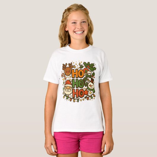 AMITA | HO HO HO Holiday Crew Tee (Vorne ganz)