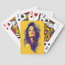 AMITA | Infinite Bloom | Neon Reverie Spielkarten